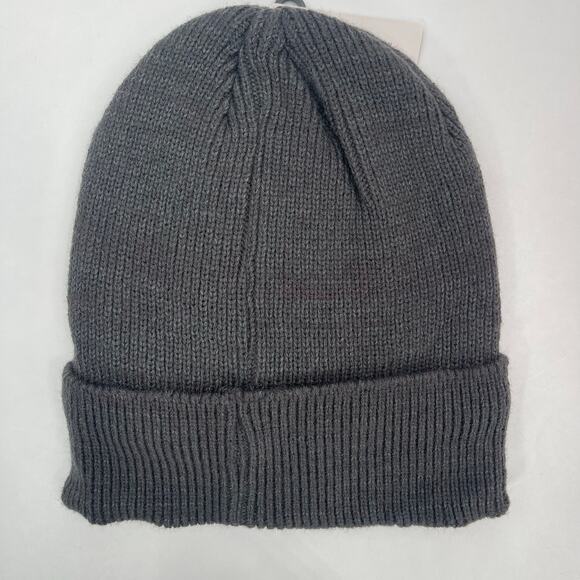 HEAT TRENDZ Winter Hat Mens One Size Fits Most Gray Acrylic Polyester NWT Vogue - Picture 2 of 7